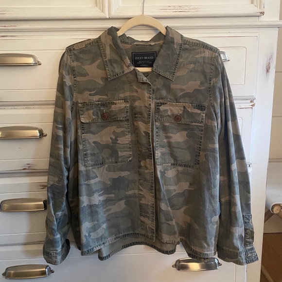 Lucky Brand Jackets & Blazers - Lucky Camo Jacket